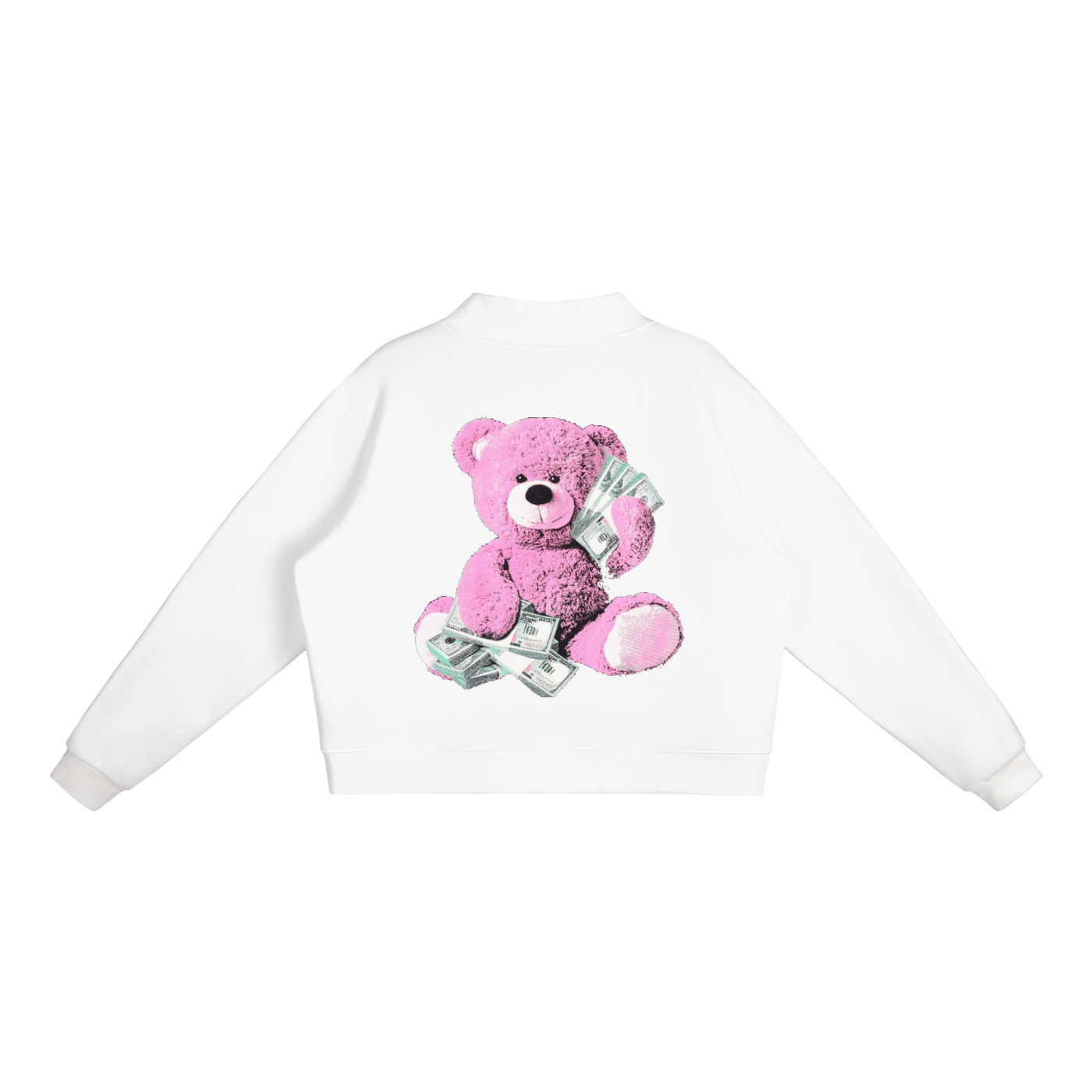 Essential Fleece Mid-Neck Crew Sweatshirt