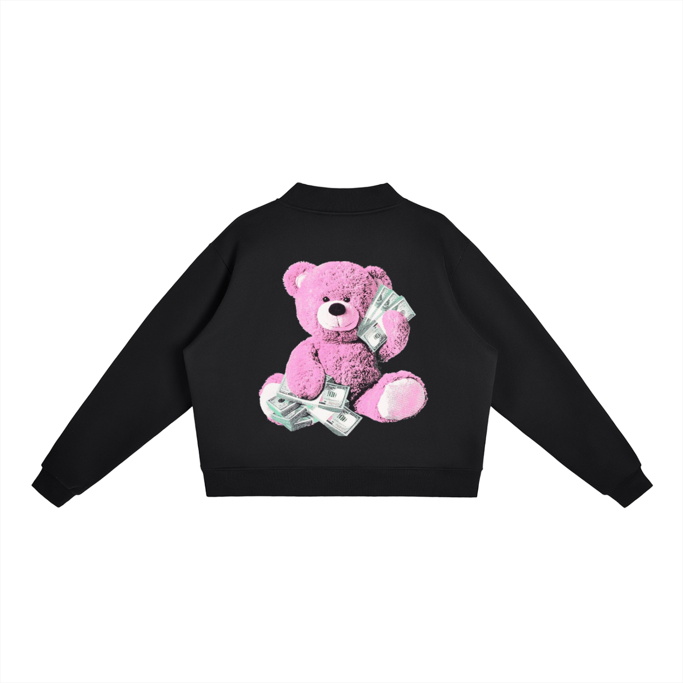 Essential Fleece Mid-Neck Crew Sweatshirt