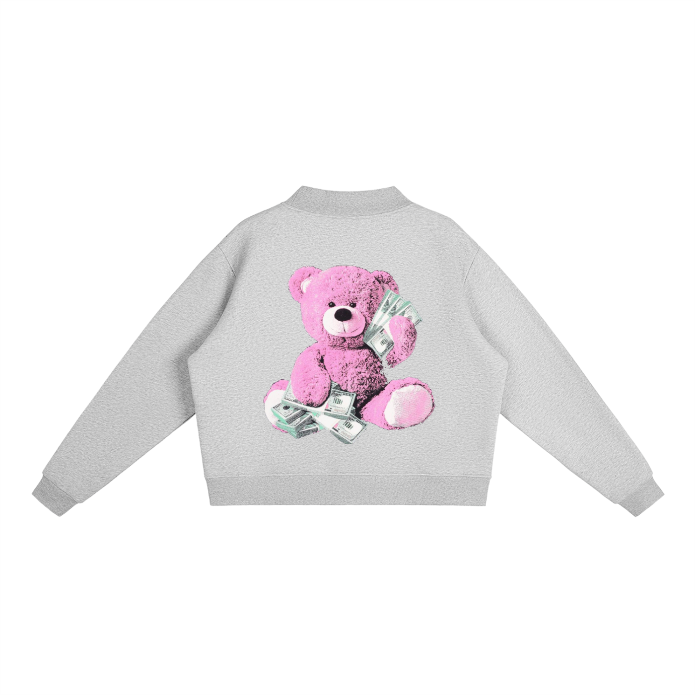 Essential Fleece Mid-Neck Crew Sweatshirt