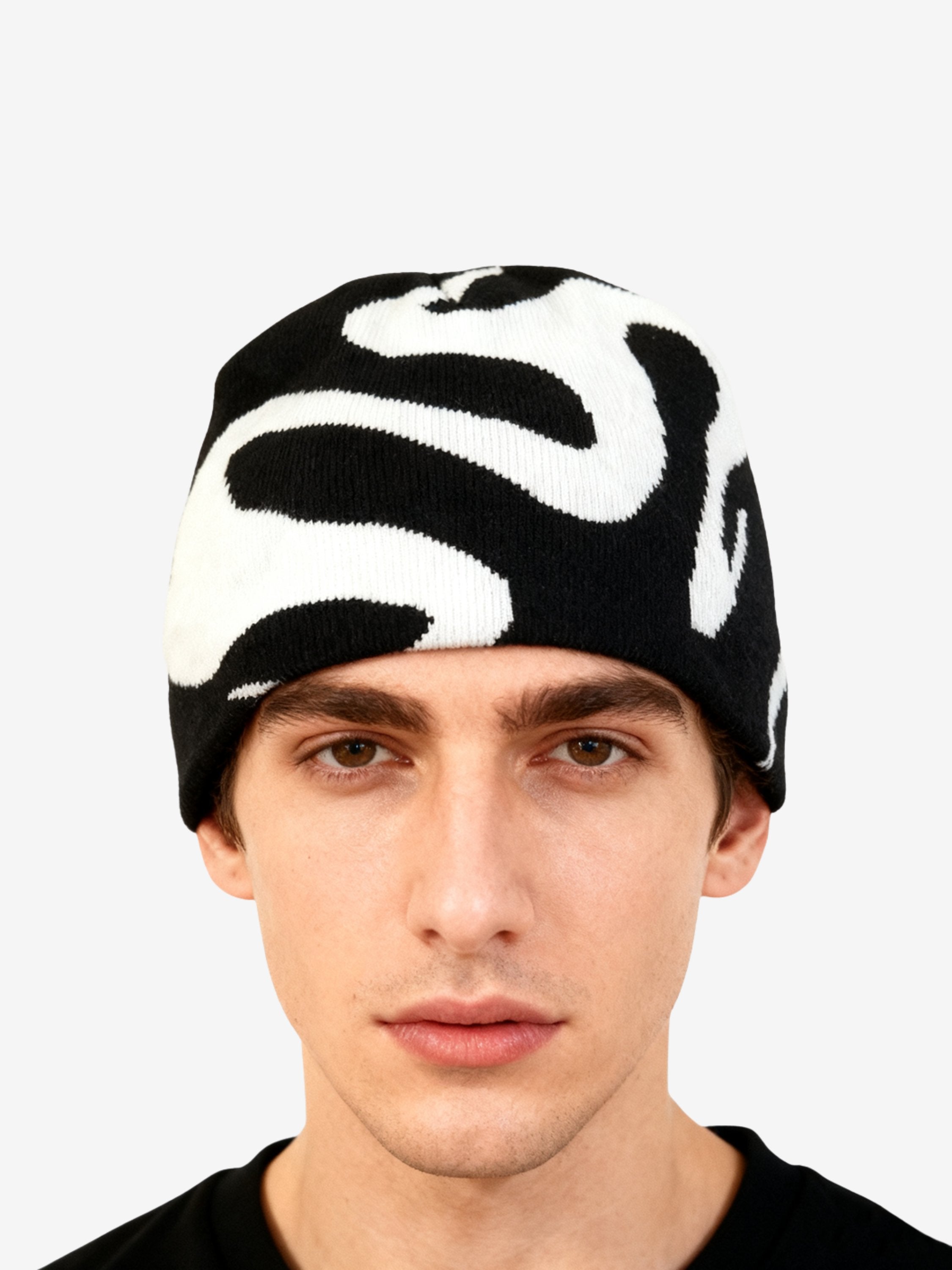 Jacquard Knit Beanie