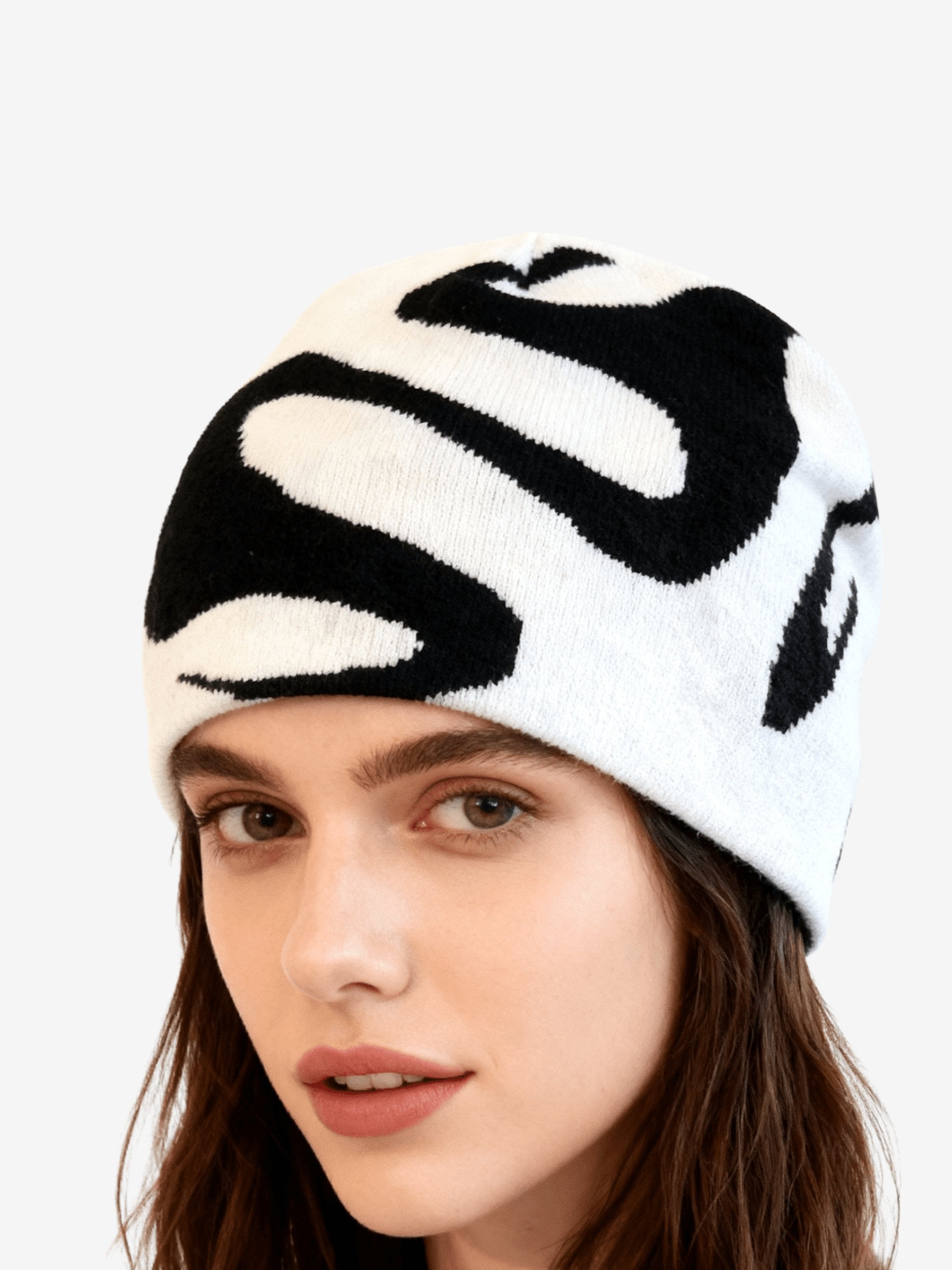 Jacquard Knit Beanie