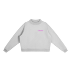 Essential Fleece Mid-Neck Crew Sweatshirt