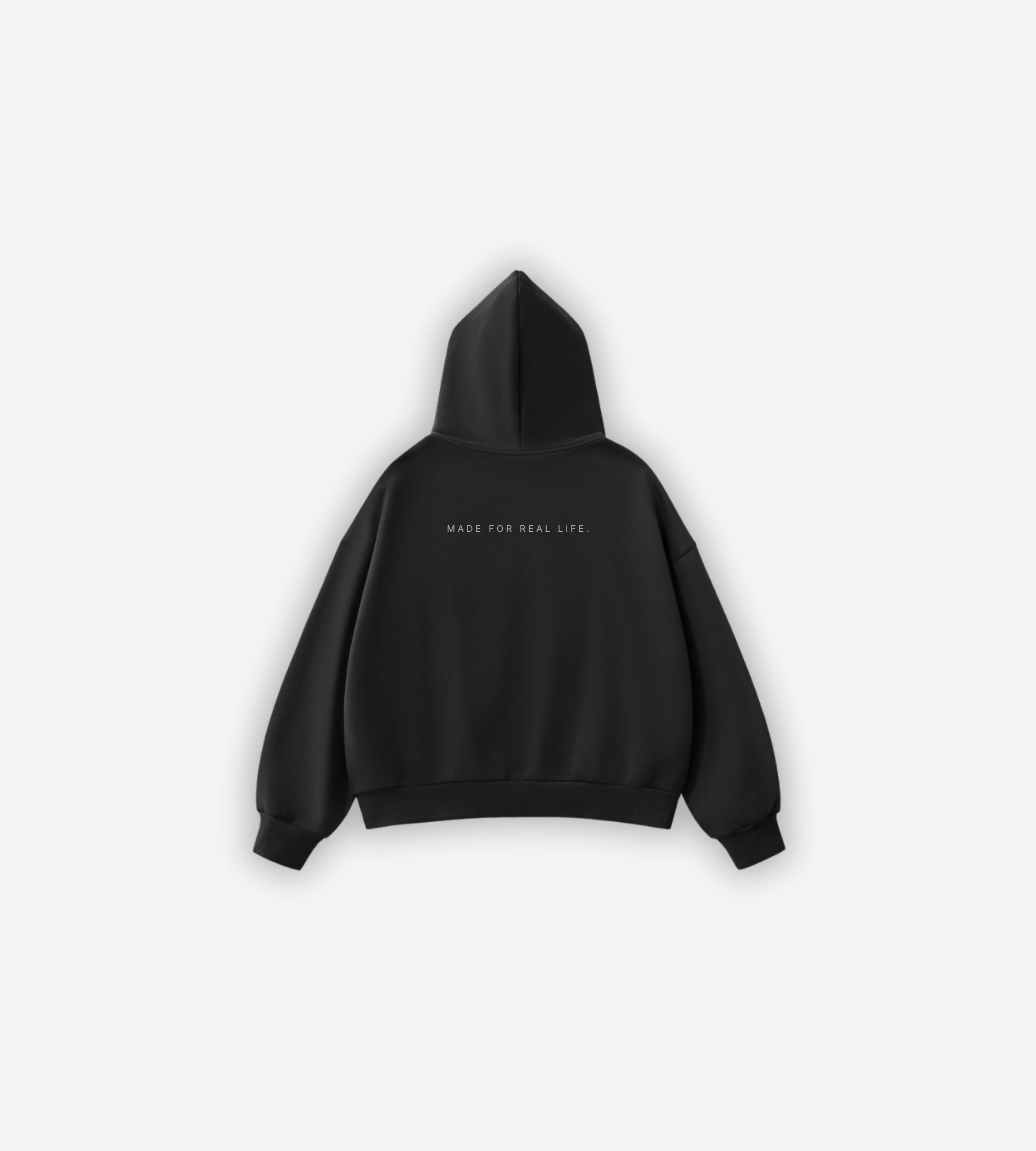 FULLZIP HOODIE — YHS-MF-HD-004 — ASH