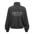 DROP 01 — Brushed Stand-Collar Zip Jacket™