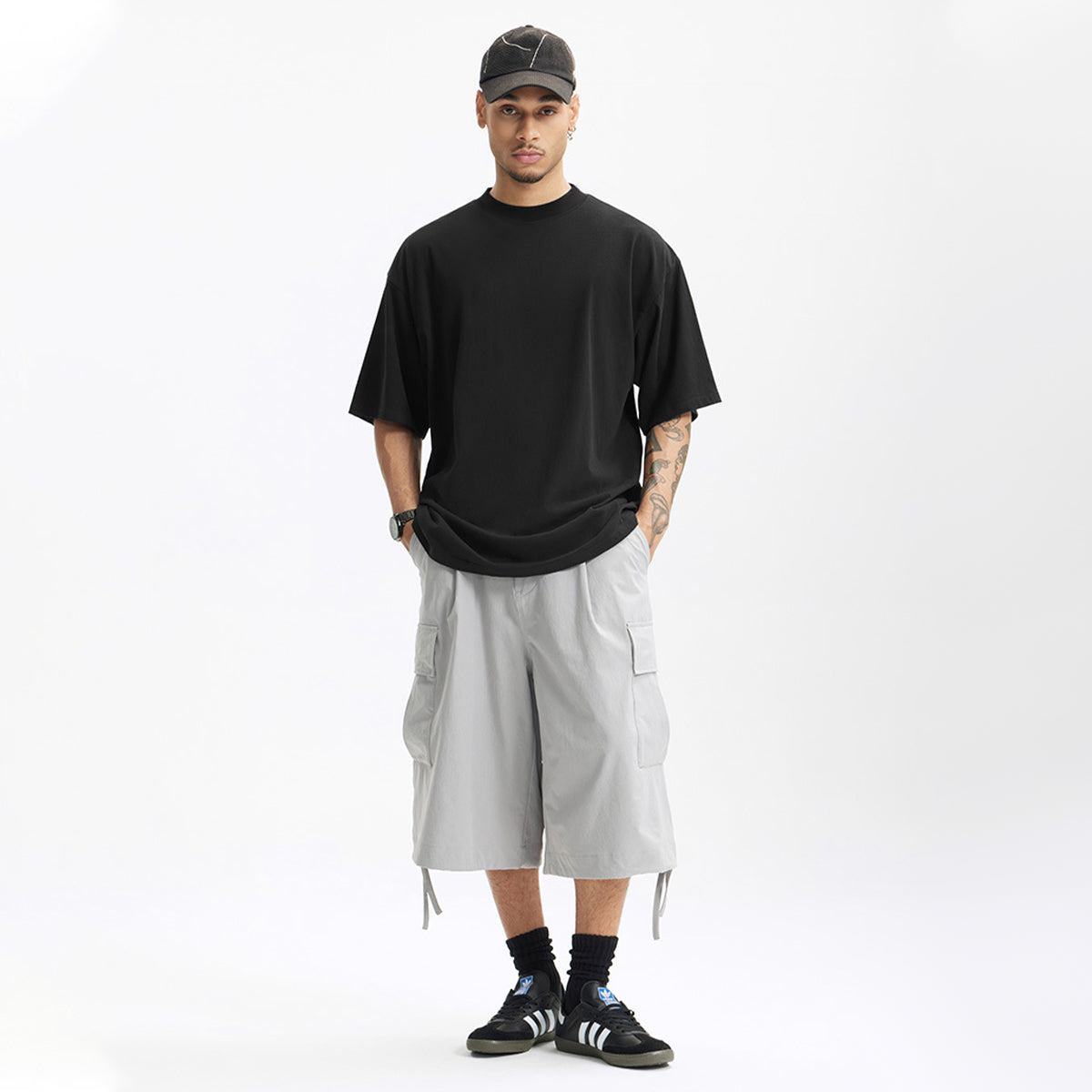 Unisex Heavyweight 40S Combed Cotton Oversized T-Shirt (235GSM)