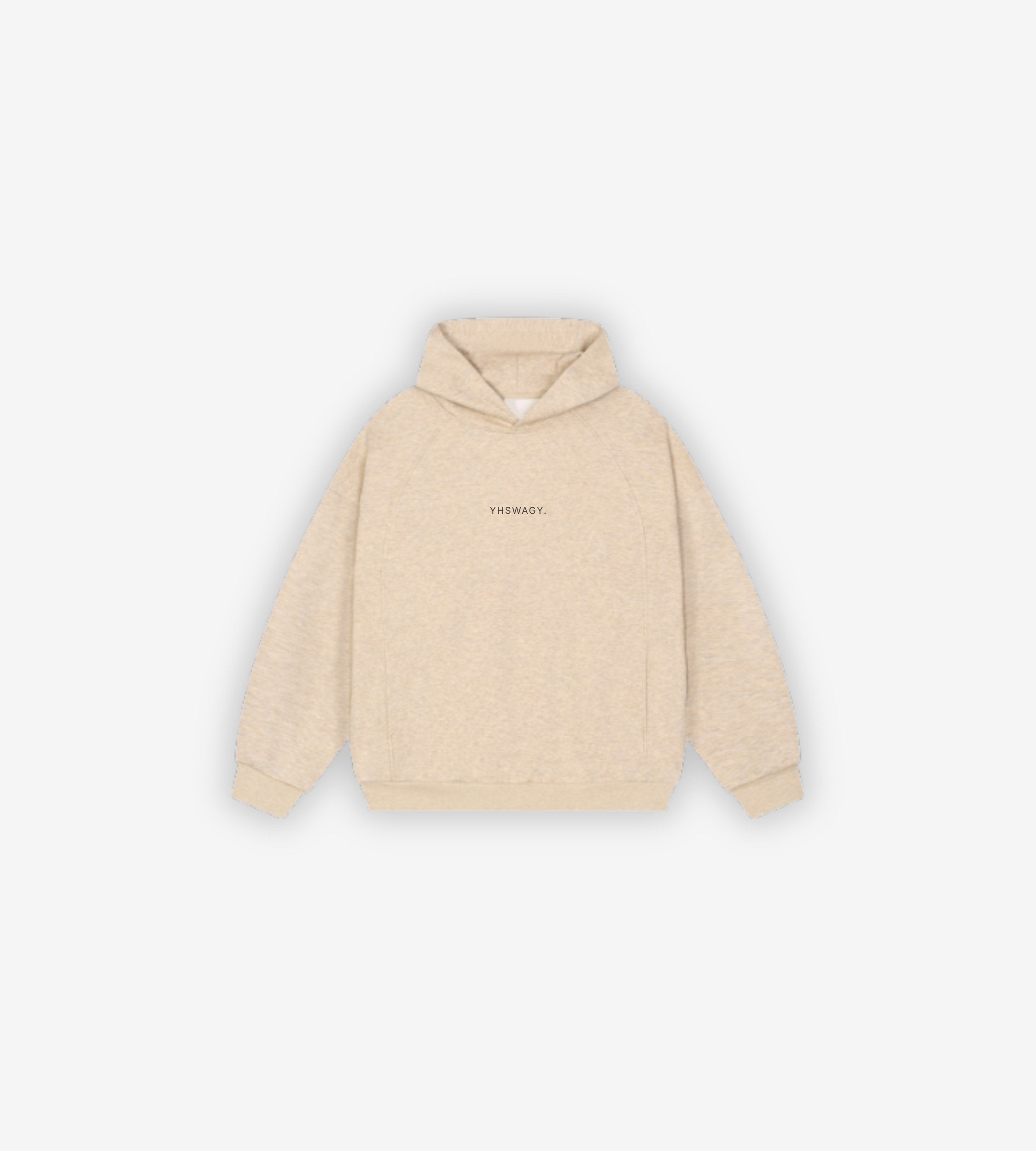 OVERSIZED HOODIE — YHS-MF-HD-002 — STONE
