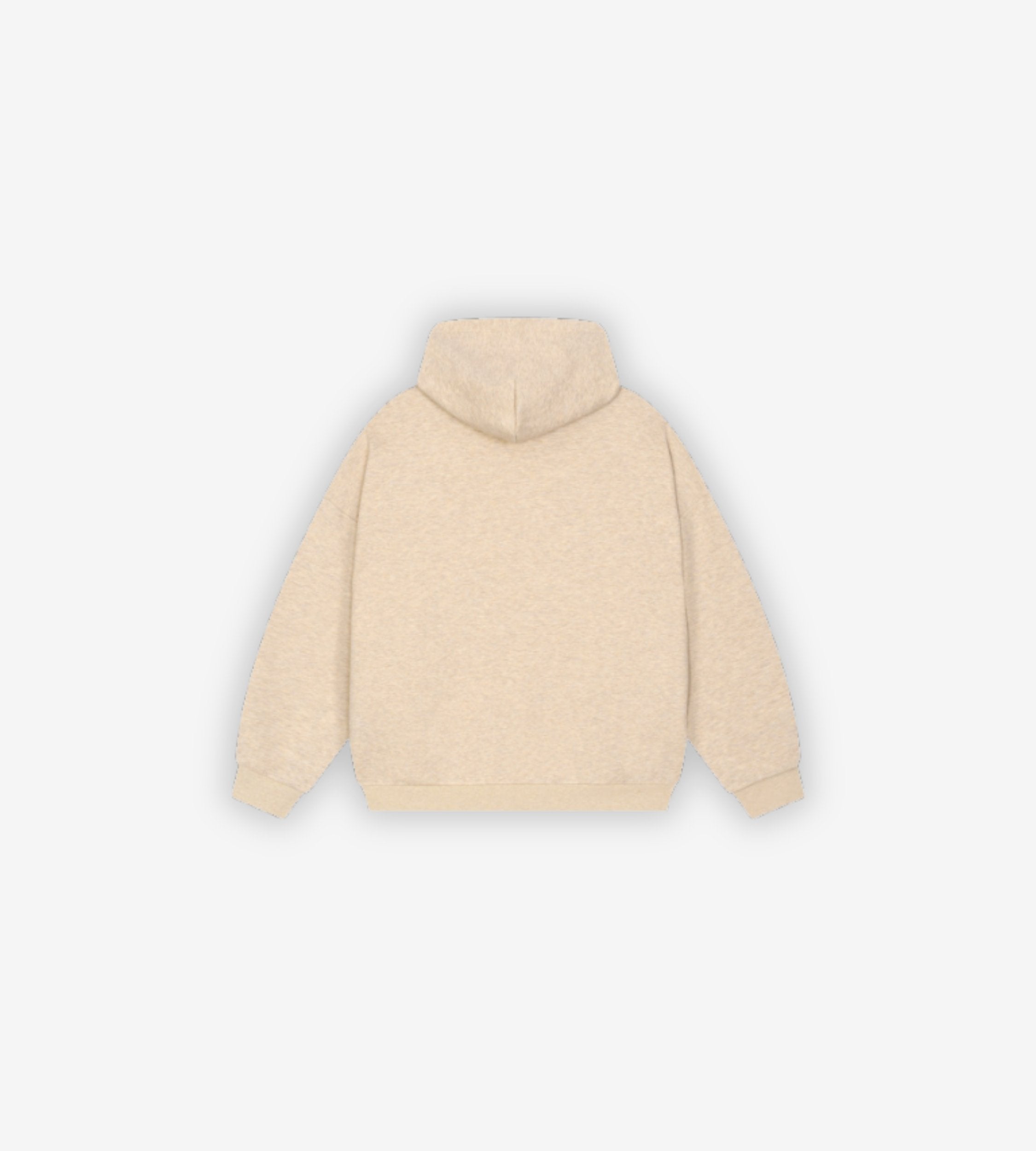 OVERSIZED HOODIE — YHS-MF-HD-002 — STONE
