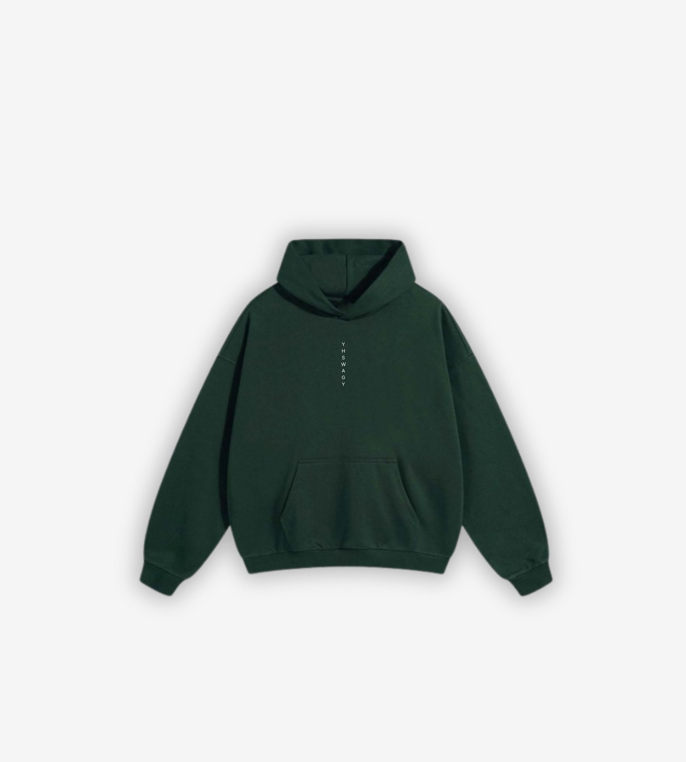 CORE HOODIE — YHS-MF-HD-001 — OBSIDIAN