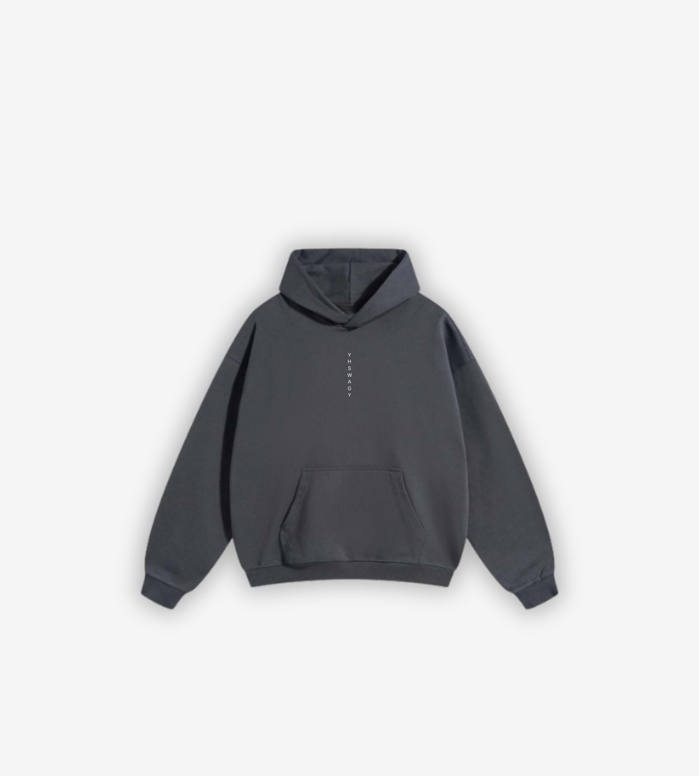CORE HOODIE — YHS-MF-HD-001 — OBSIDIAN