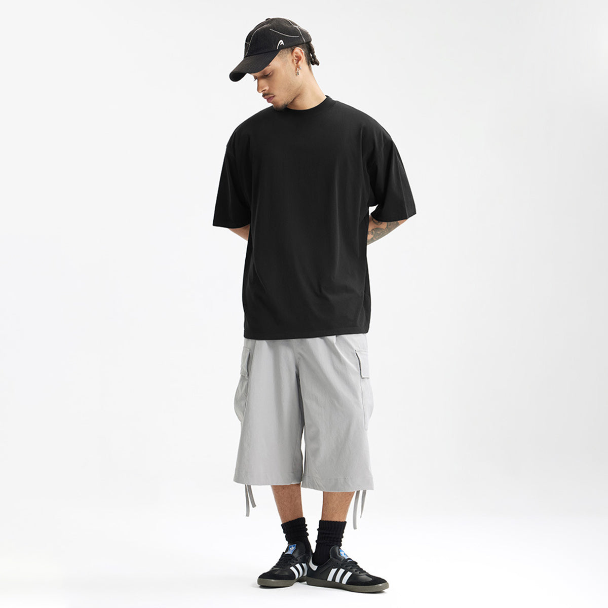 Unisex Heavyweight 40S Combed Cotton Oversized T-Shirt (235GSM)