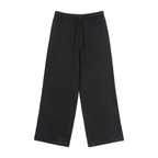 Fleece Drawstring Straight-Leg Sweatpants