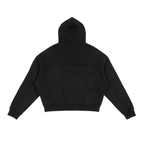 Fleece Zip-Up Boxy Hoodie