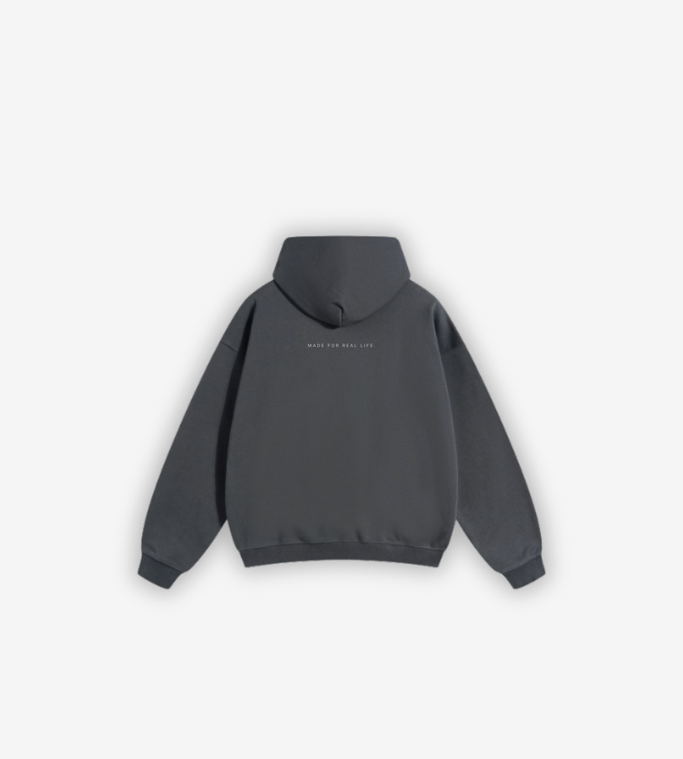 CORE HOODIE — YHS-MF-HD-001 — OBSIDIAN