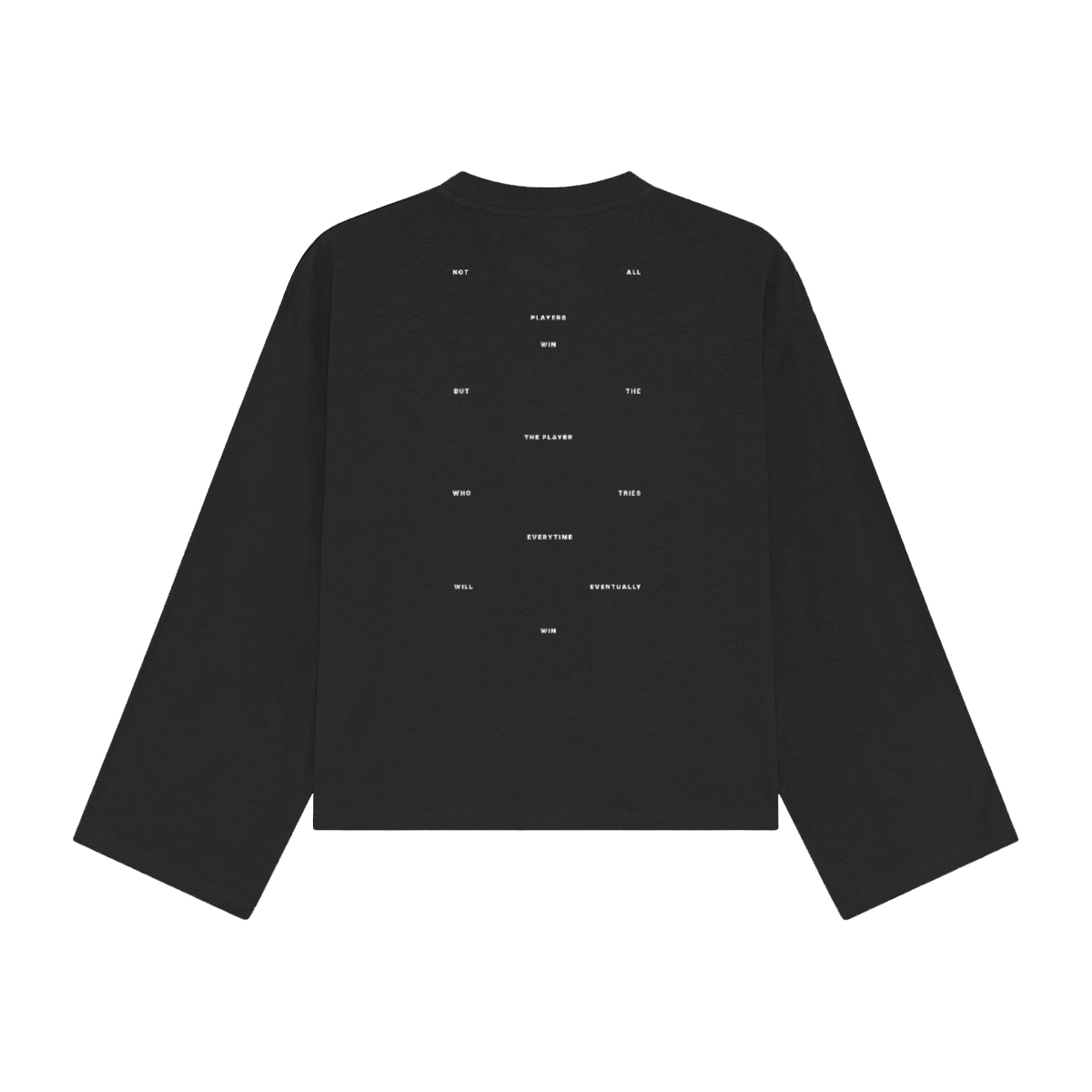 Unisex Heavyweight 100% Combed Cotton Cropped Long-Sleeve T-Shirt (305GSM)