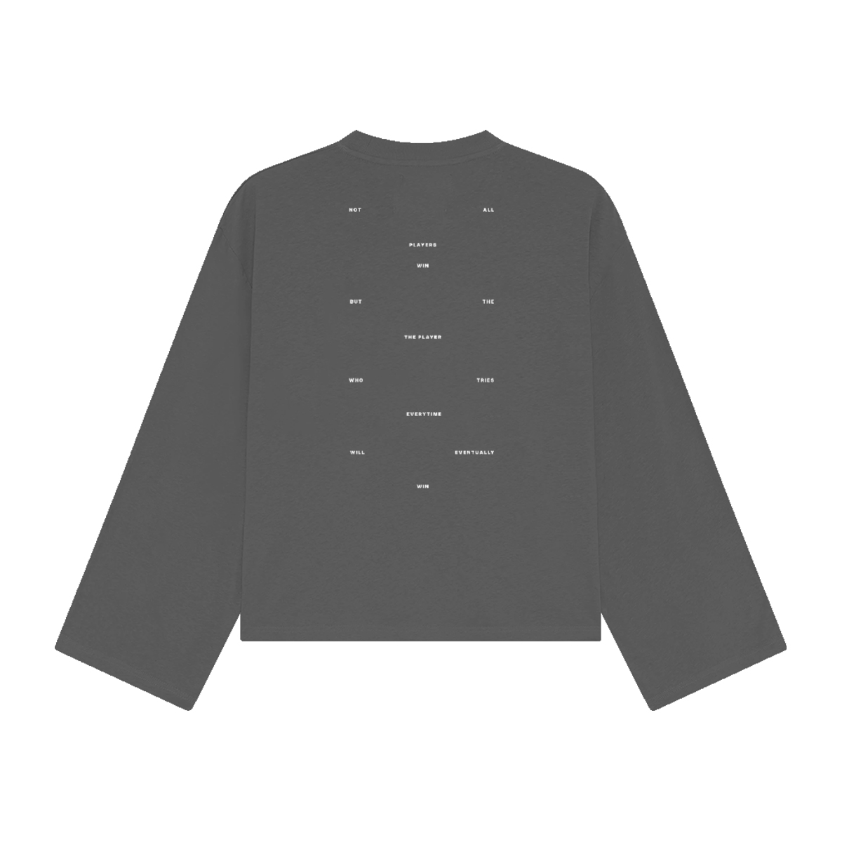 Unisex Heavyweight 100% Combed Cotton Cropped Long-Sleeve T-Shirt (305GSM)