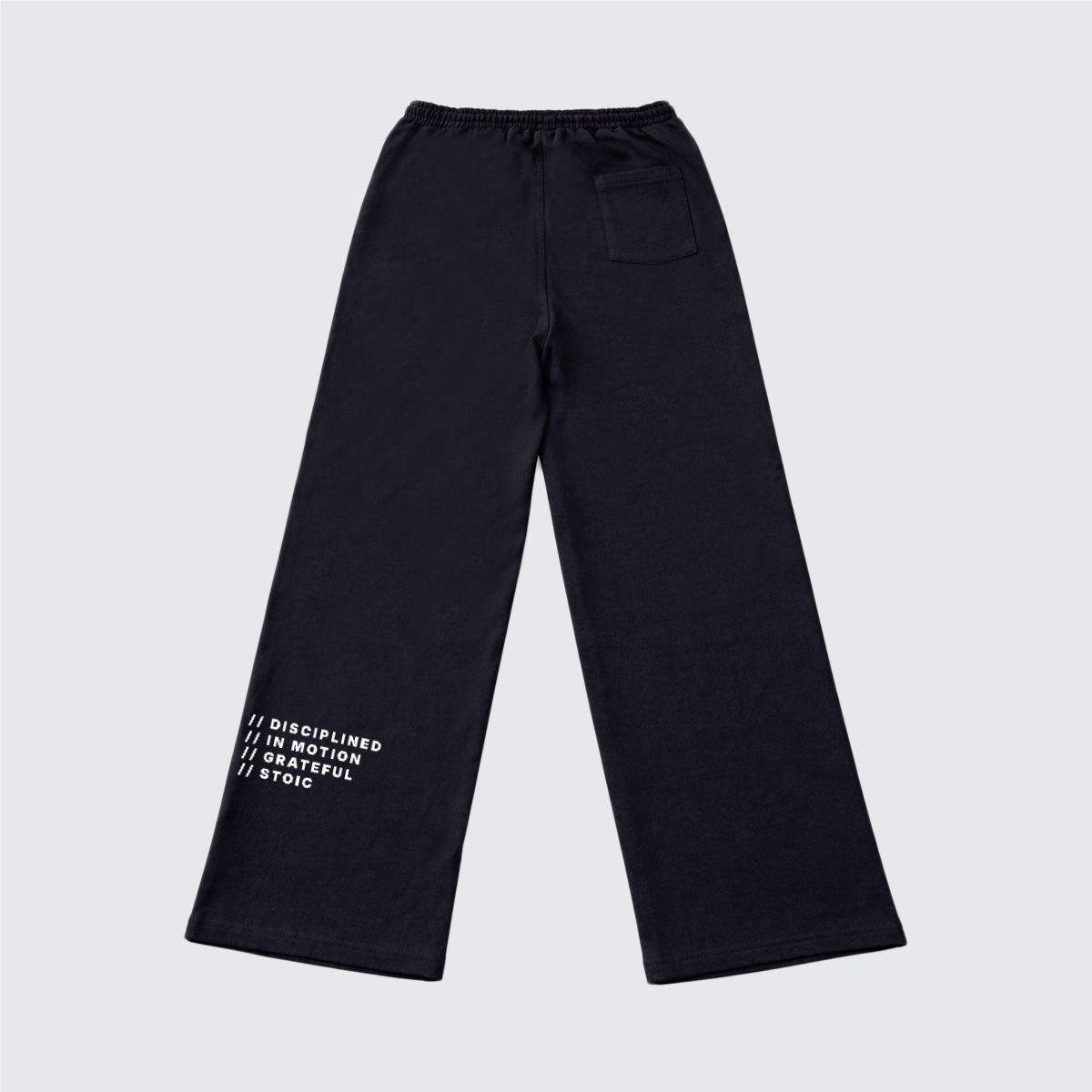 Unisex Heavyweight 100% Cotton Terry Wide Leg Sweatpants（400GSM ）