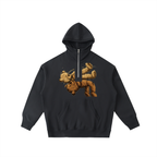 Big Hood Half-Zip Fleece Hoodie