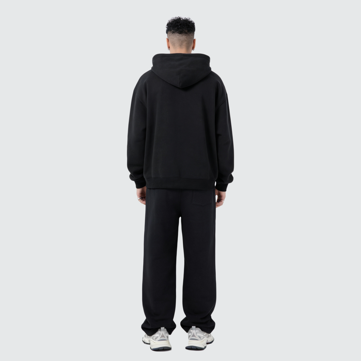 Unisex Heavyweight 100% Cotton Terry Wide Leg Sweatpants（400GSM ）