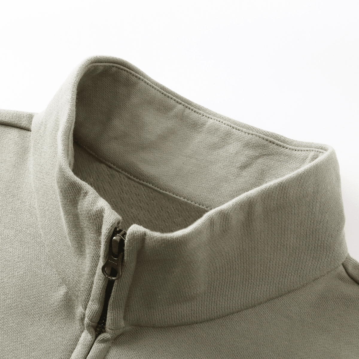 DROP 01 — Brushed Stand-Collar Zip Jacket™