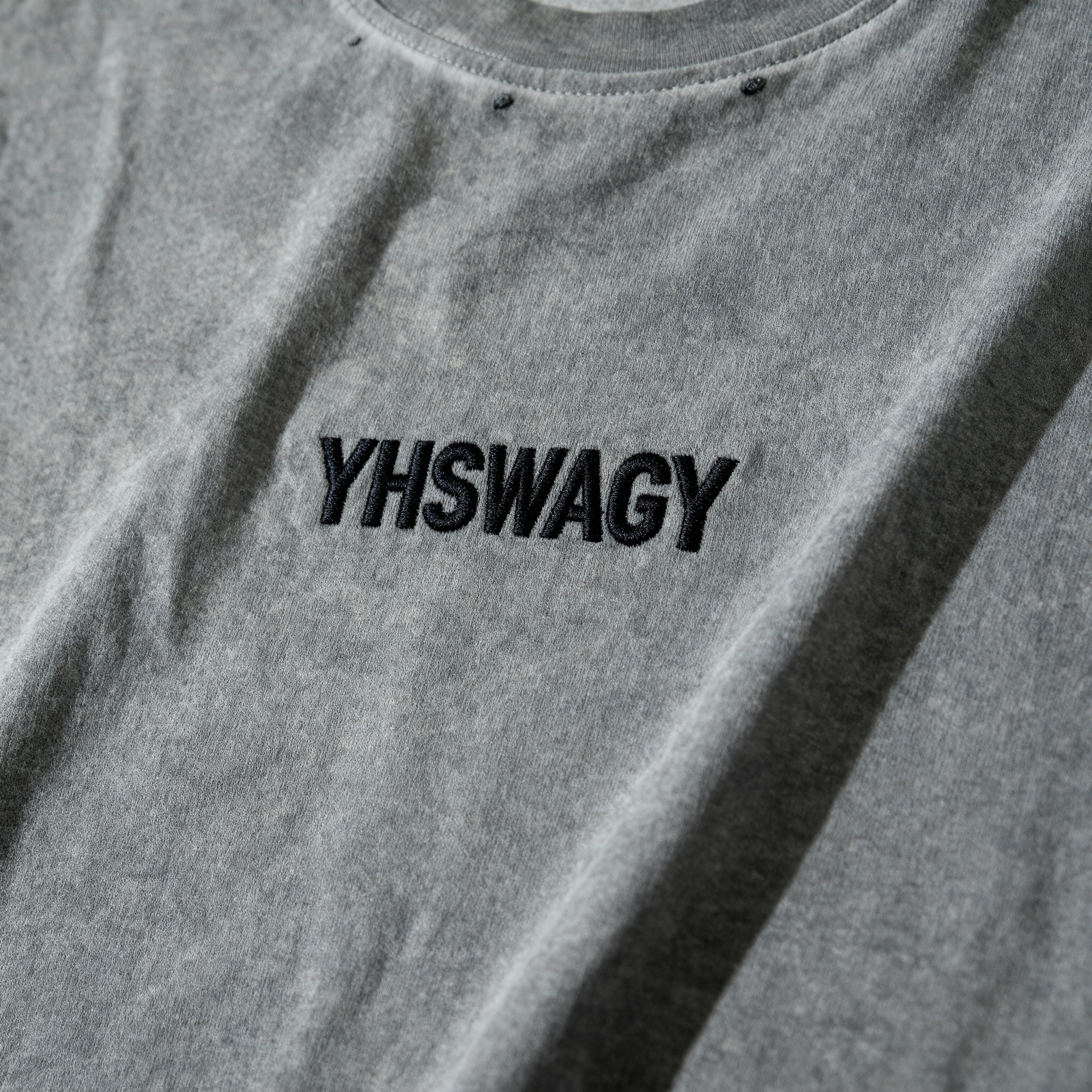 Distressed Grommet Eyelet Tank Top