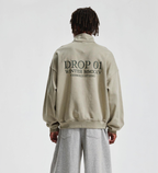 DROP 01 — Brushed Stand-Collar Zip Jacket™