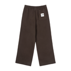 Fleece Drawstring Straight-Leg Sweatpants