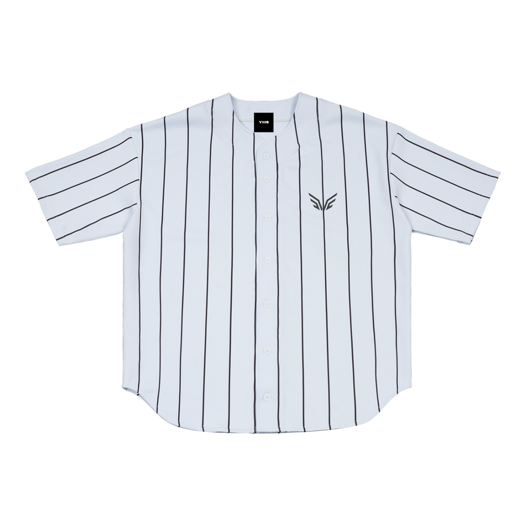 Pinstripe Baseball Jersey