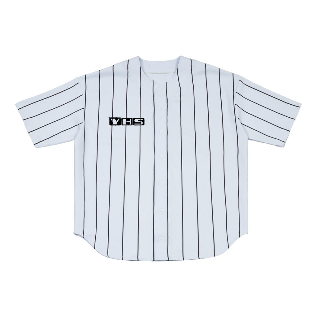 Pinstripe Baseball Jersey