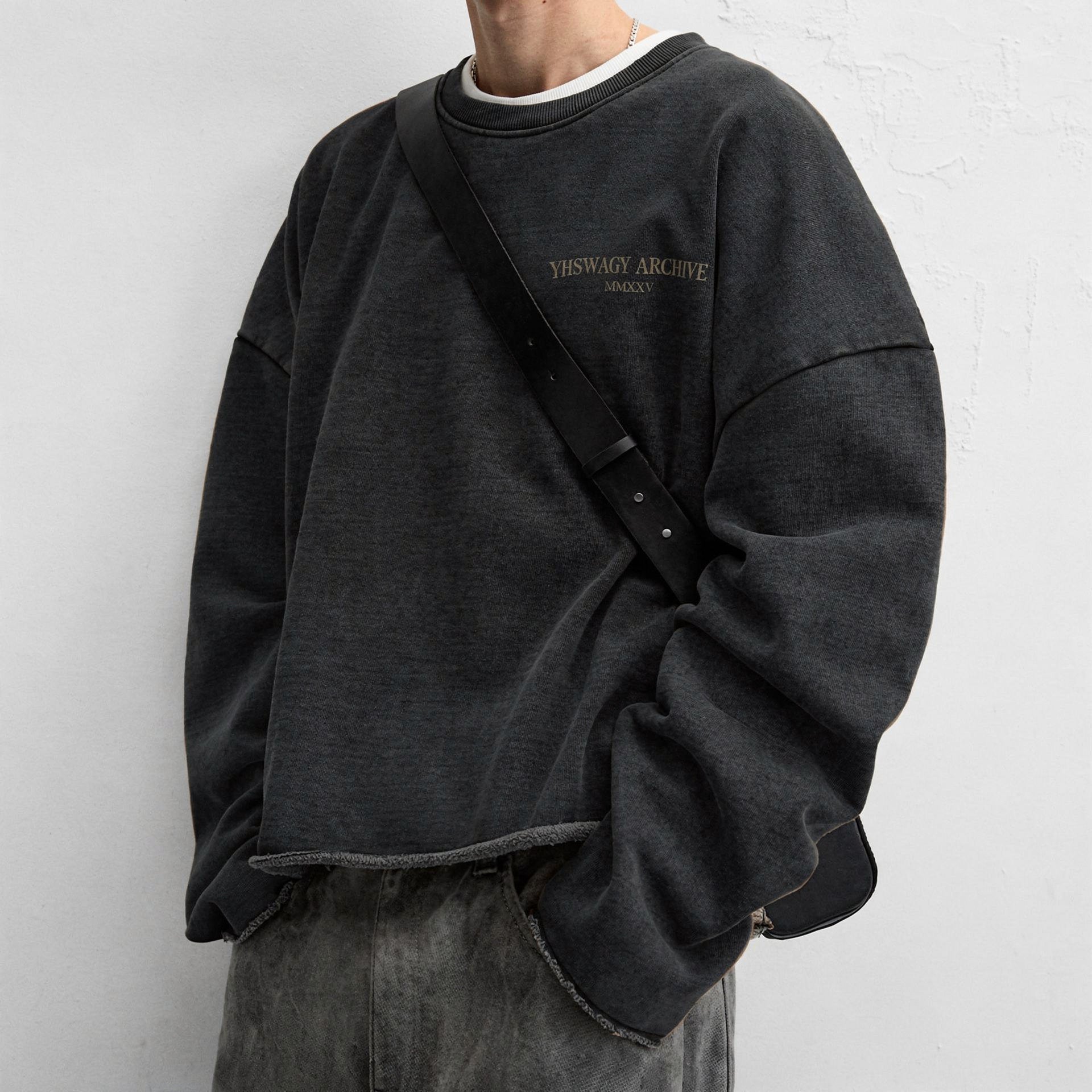 DROP 01 — Washed Cropped Sweatshirt™