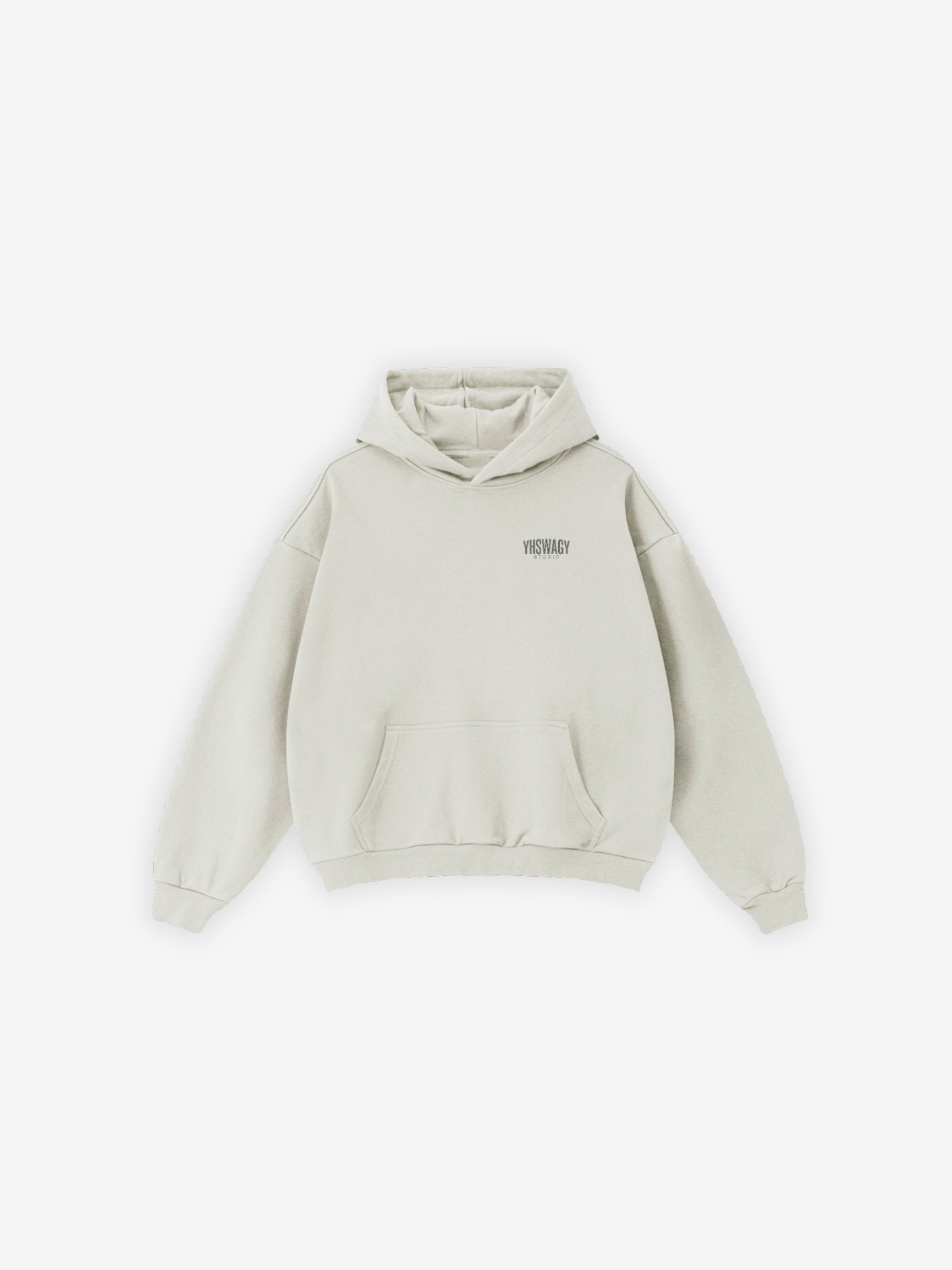 YHSWAGY Heavyweight Boxy Hoodie in Bronze - Premium Heavyweight Streetwear, 400GSM boxy fit